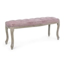 Panca classica Mathilde Woodrose in velluto - Samnite