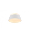 Plafoniera Baroness Cono Bianco Ø45 cm Doppia Illuminazione Trio Lighting - Samnite