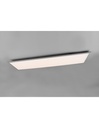 Plafoniera Led Moderna Rettangolare Gamma Alluminio Trio Lighting - Samnite