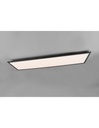 Plafoniera Led Moderna Rettangolare Gamma Nero Trio Lighting - Samnite