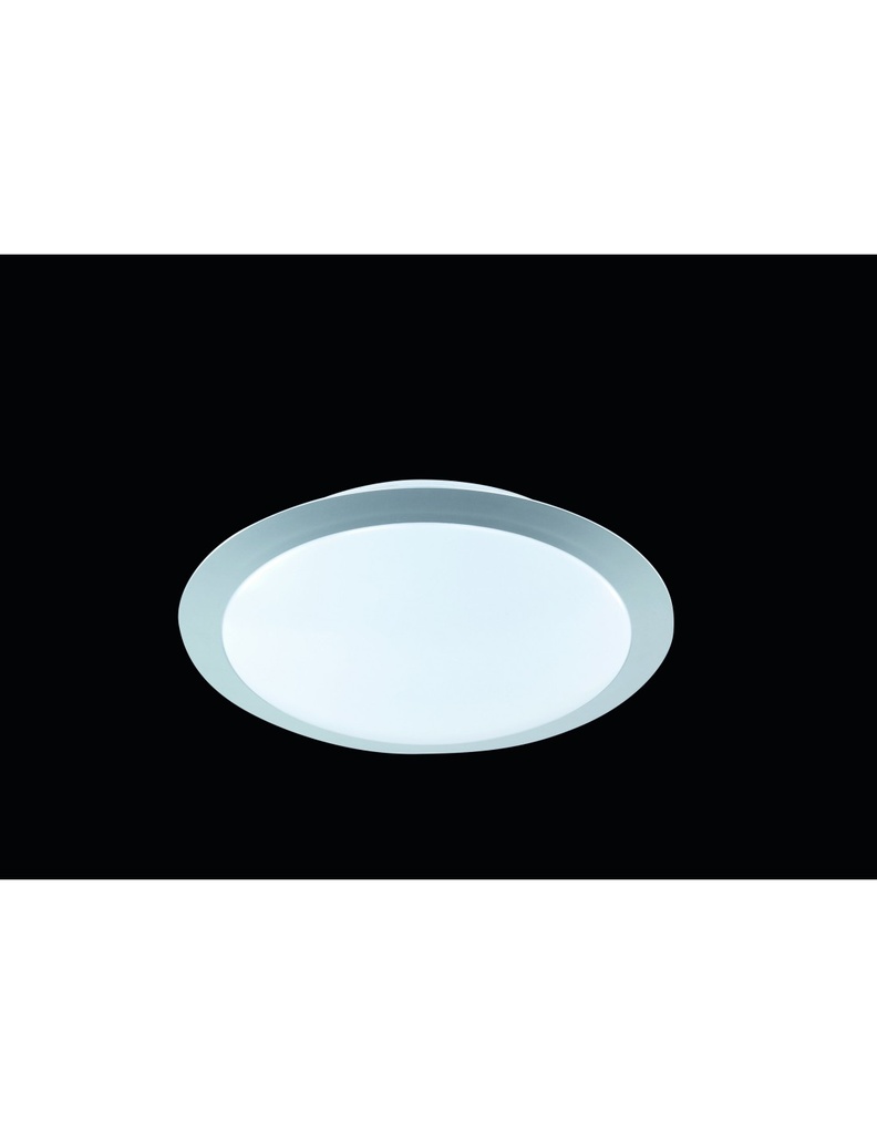 Plafoniera Moderna Led 9W Dimmerabile Gonzalo Alluminio Ø29 cm Trio Lighting - Samnite