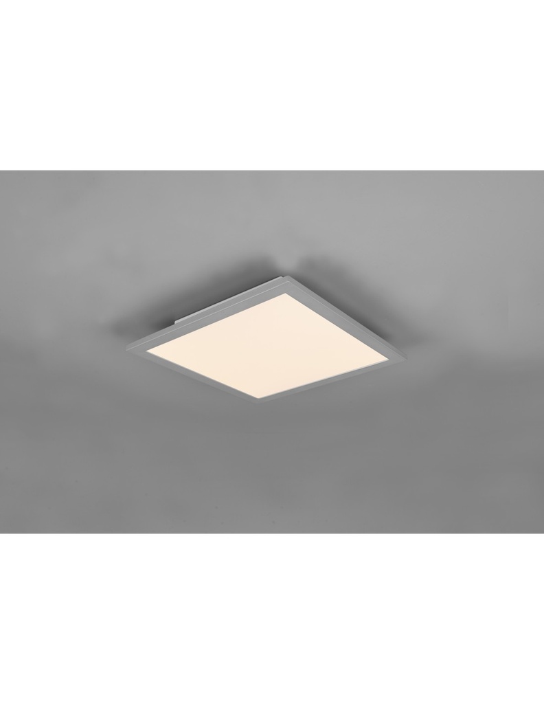 Plafoniera Moderna Quadrata Gamma Alluminio Led Dimmer Trio Lighting - Samnite