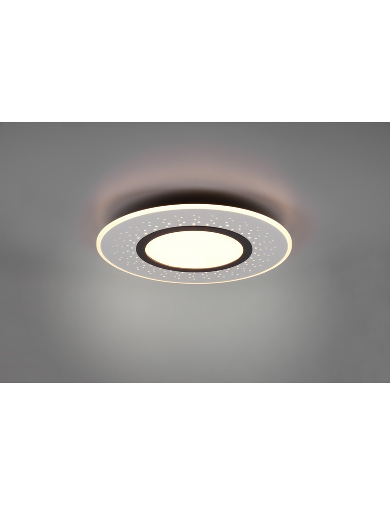 Plafoniera Moderna Verus Nichel Led Dimmer 44w Trio Lighting - Samnite