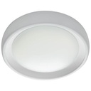 Plafoniera Tonda 13W Led 4000K  linea loft  bianco - Samnite