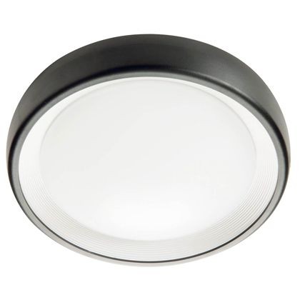 Plafoniera Tonda 13W Led 4000K  linea loft  grafite - Samnite