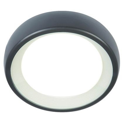Plafoniera Tonda 8W Led 4000K  linea loft  grafite - Samnite