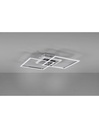 Plafoniera Venida Cromo Quadrati Led 25w 4000k Dimmer Trio Lighting - Samnite