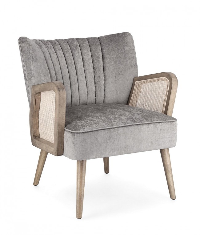 Poltrona Virna Silver - Samnite