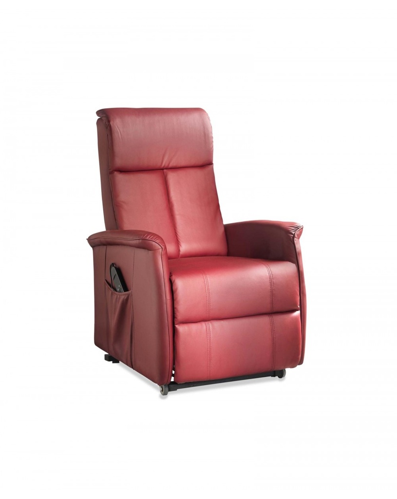 Poltrona a 2 motori Rosso 75 cm x 82 cm H. 110 cm - Samnite