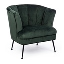 Poltrona verde stile design - Samnite