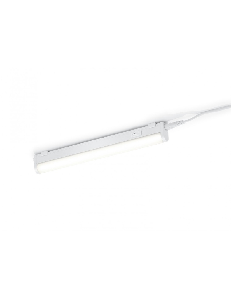 Reglette Applique Led 4w Ramon Bianco L28 cm Trio Lighting - Samnite