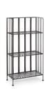 Scaffale 3P Ray Marrone 62X31X116H - Samnite