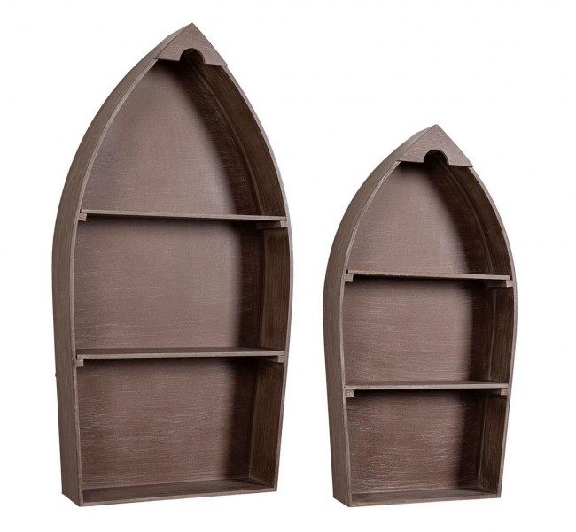 Set2 Mensola Boat Naturale - Samnite
