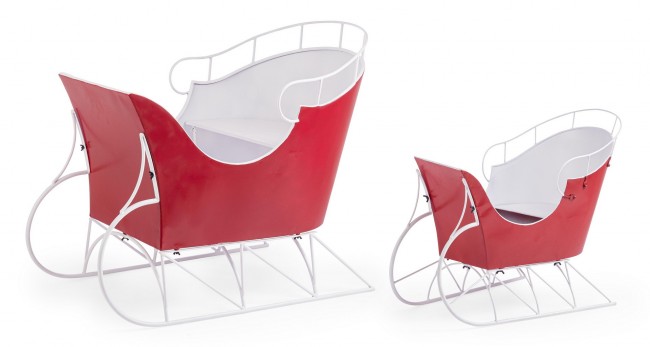 Set2 Slitta Kory Rosso-Bianco - Samnite