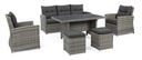 Set6 Salotto C-C Ariel Grey - Samnite