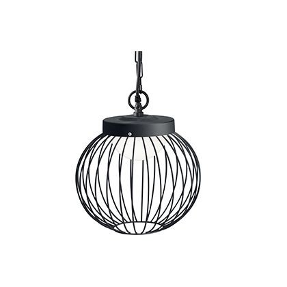 Sospensione 20W Led 4000K  linea cage  nero - Samnite