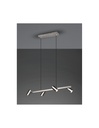 Sospensione 4 Faretti Spot GU10 Orientabili Marley Nichel Trio Lighting - Samnite