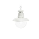 Sospensione E27  linea calipso  biancoargento - Samnite