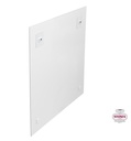 Stampa su vetro 80x120 cm con tela multicolor - Samnite