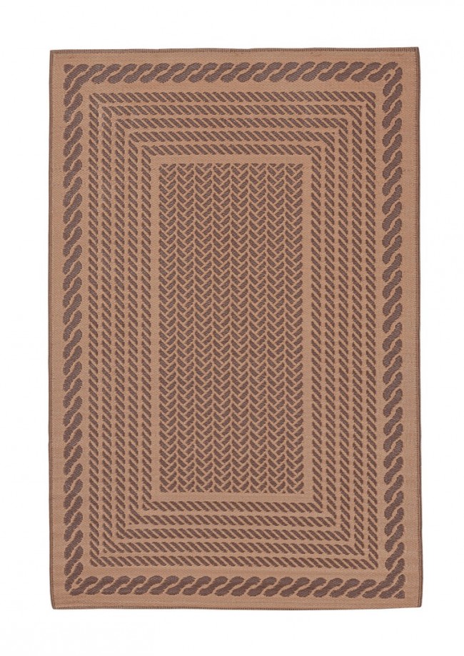 Tappeto Kashan Marrone-Marrone 180X270 - Samnite