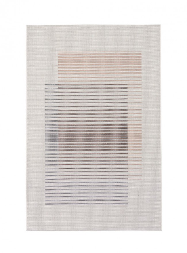 Tappeto Kino Beige-Blu-Arancio 160X230 - Samnite