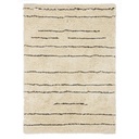 Tappeto Linee Avorio 140x200 in cotone - Samnite