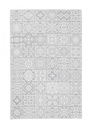 Tappeto Shiraz Bianco-Grigio 150X210 - Samnite