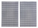 Tappeto Tirrenia Nero-Bianco 150X210  Cod.0607635 - Samnite