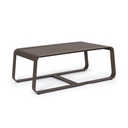 Tavolino coffee in alluminio stile industrial cm 105x62 - Samnite