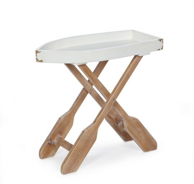 Tavolo Gozzo pieghevole 60x30x56h cm - Samnite