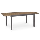 Tavolo allungabile in alluminio Elias 140-200x90 cm - Samnite
