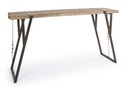 Tavolo bar stile industrial Blocks 200x54 cm - Samnite