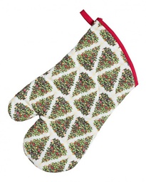 [S-B0933649] 10x Guanto Xmas Tree Bianco