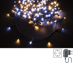 [S-B0936235] 12x 180L Bianco 5Mm Filo Verde Ip44