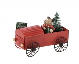 [S-B0971763] 12x Decor Birck Macchina Rosso C