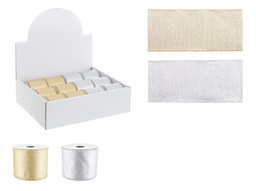 [S-B0936771] 12x Nastro Glitter 4M Ass2 Disp12