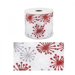 [S-B0922852] 12x Nastro Holly Fiori 4M Display12