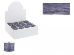 [S-B0936803] 12x Nastro Twisted Blu 4M Disp12