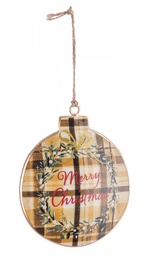 [S-B0971612] 12x Pendaglio Iskoc Sfera Cream L