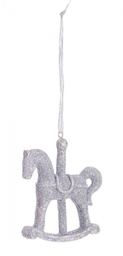 [S-B0938286] 12x Pendaglio Lisel Cavallino Argento