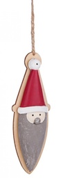 [S-B0923423] 12x Pendaglio Nicholas Babbo Rosso