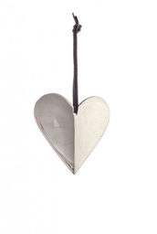 [S-B0939309] 12x Pendaglio Shannon Cuore Argento 10X10H