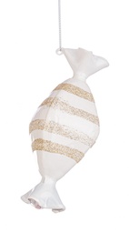 [S-B0970757] 12x Pendaglio Vt Chewy Bianco 5,6X13,4H