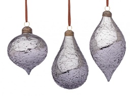 [S-B0970314] 12x Pendaglio Vt Glaciate Grigio Ass3