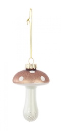 [S-B0937364] 12x Pendaglio Vt Mushroom Marrone 6X9