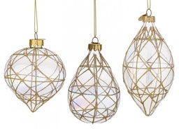 [S-B0937642] 12x Pendaglio Vt Prism Iridescente Rombi As3