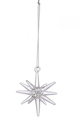 [S-B0970300] 12x Pendaglio Vt Stellar Trasparente