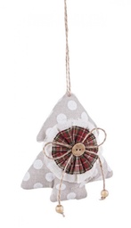 [S-B0917355] 12x Pendaglio York Albero Pois