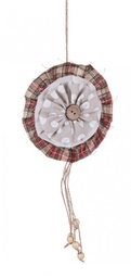 [S-B0917349] 12x Pendaglio York Coccarda Pois S