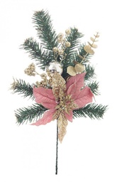 [S-B0934835] 12x Pick Allyson Poinsettia Rosa